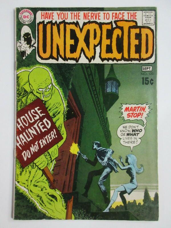 TALES OF THE UNEXPECTED #120 (DC,9/1970)  VERY GOOD MINUS (VG-) Detached Staple