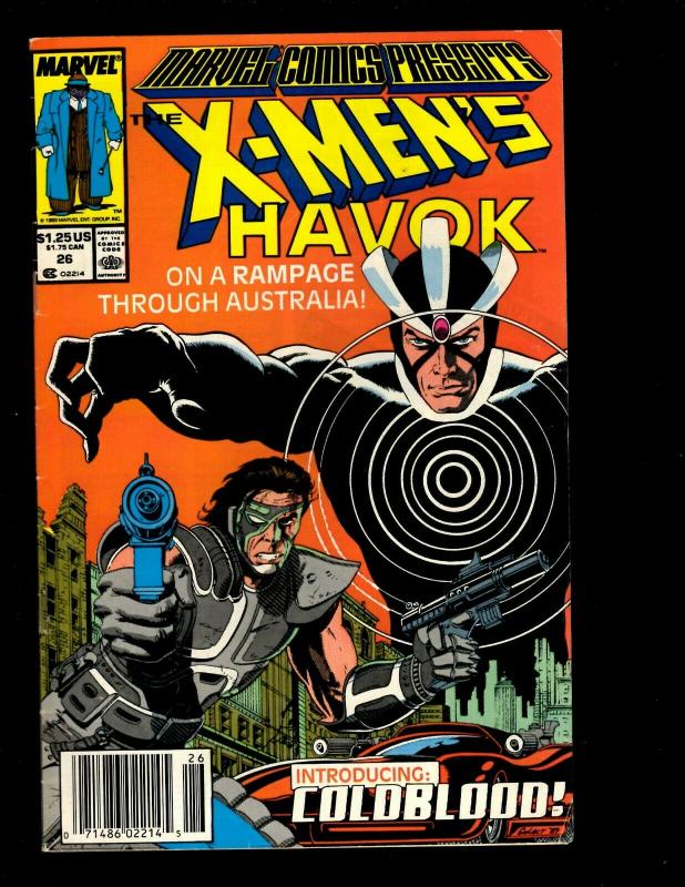 9 Marvel Comics X-Men Havok # 24 26 27 28 29 30 31 Wolverine # 50 70 EK4