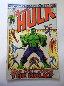 The Incredible Hulk #152 (1972) VG Condition
