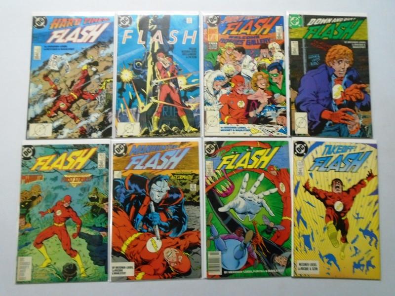 Flash Lot (2nd Series) From:#1-50, Average 8.0/VF, 46 Different (1987-1991)