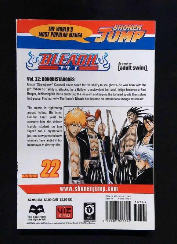 Bleach #22, Shonen Jump Manga, Viz Media, 2007