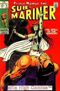 SUB-MARINER  (1968 Series)  (PRINCE NAMOR SUB-MARINER) #9 Fair Comics Book 