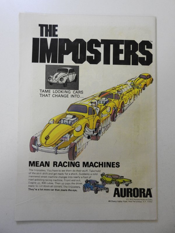 Swamp Thing #7 (1973) FN Condition!