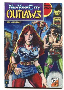 New York City Outlaws #4  1985 - Outlaw  -VF+ - Comic Book