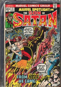 Marvel Spotlight #12 (1973) Son of Satan [Key Issue]