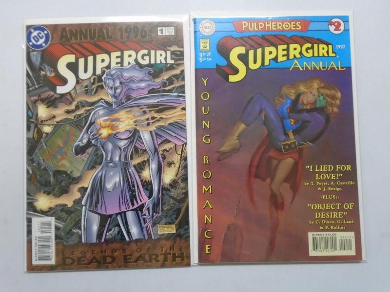 DC Supergirl Ann # 1+2 8.0 VF (1996+97)