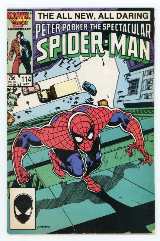 Spectacular Spider-Man #114 (1976 v1) FN