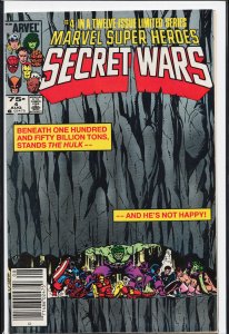 Marvel Super Heroes Secret Wars #4 (1984)