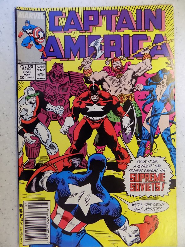 Captain America #353 (1989)