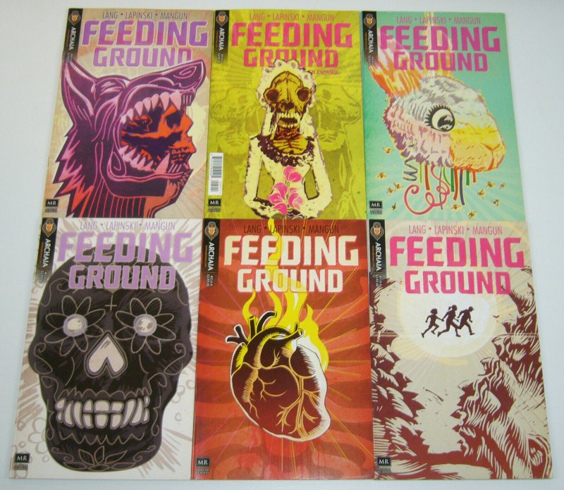 Feeding Ground #1-6 VF/NM complete series - Mexican family wants to immigrate 