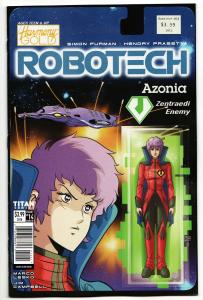 Robotech #14 Cvr B Action Figure Variant Comic Book (Titan, 2018) NM