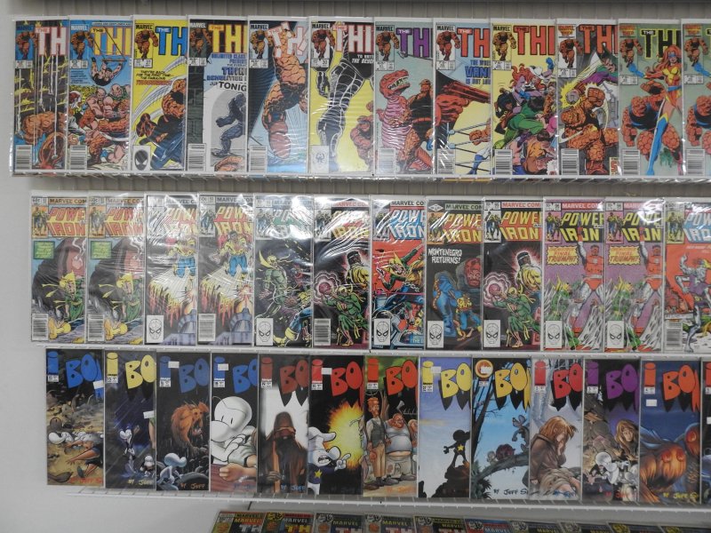 Huge Lot 140+ Comics W/ Thing, Cage, Bone, Ghost Rider+ Avg VG/Fine Condition!