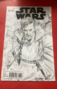 Star Wars #15 1:100 Mike Mayhew Black and White Sketch Variant Marvel 2015
