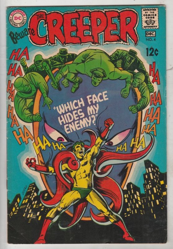 Creeper, Beware The #4 (Jul-68) FN/VF Mid-High-Grade Creeper