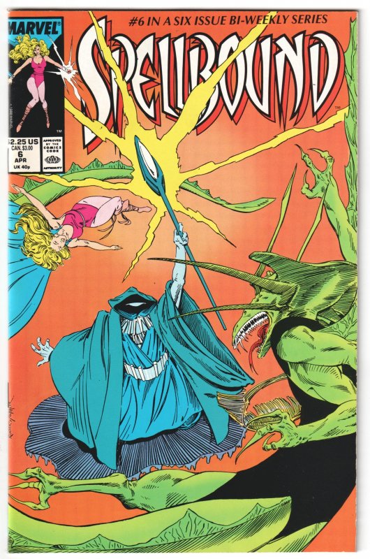 Spellbound #1, 2, 3, 4, 5, 6 (1988) COMPLETE SET!