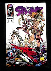 Spawn #9 1st Appearance Angela! Todd McFarlane!