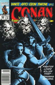 Conan The Barbarian #264 Marvel Comics Newsstand January Jan 1993 (VF)