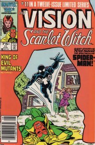 The Vision and the Scarlet Witch #11 Newsstand Edition (1986)