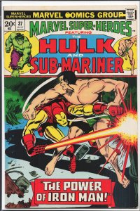 Marvel Super-Heroes #37 (1973) Iron Man