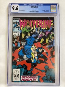 Wolverine (1989) #7 CGC 9.6 - Marvel Comics - Hulk Appearance