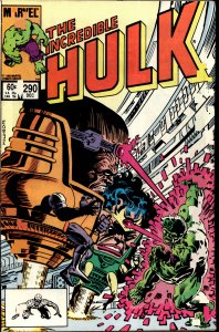 The Incredible Hulk #290 (1983) Hulk