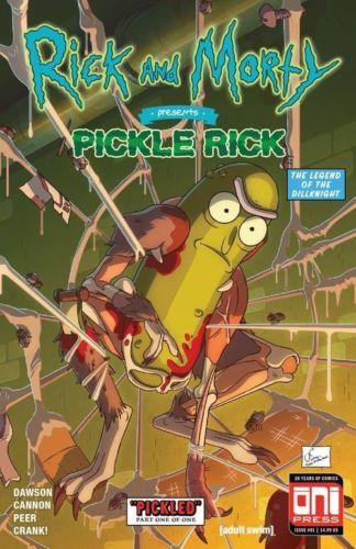 Rick & Morty Presents Pickle Rick #1 Scorpion Comics Limited to 500 copies