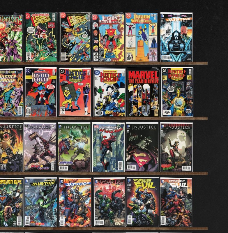 Huge Lot 150+ Comics with Green Arrow, Justice League, Black Panther & More!