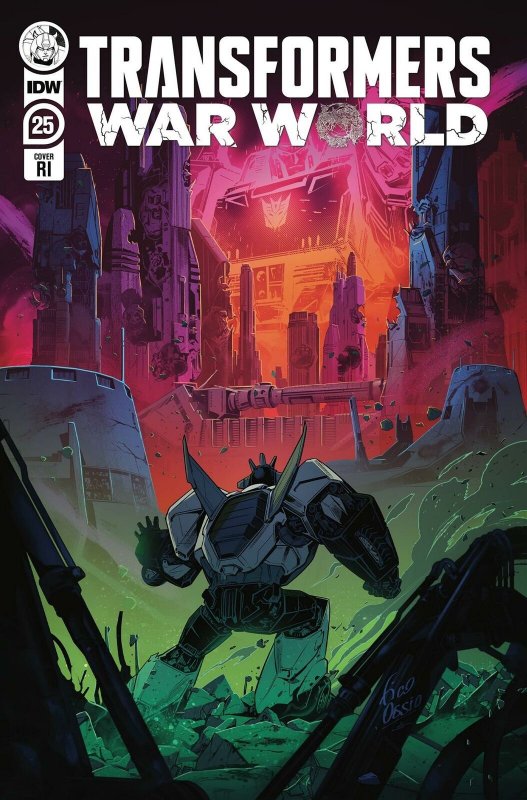 Transformers #25 10 Copy Incv Ossio Idw Publishing Comic Book 2020