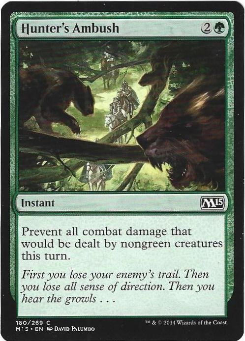 Magic the Gathering: Magic 2015 - Hunter's Ambush