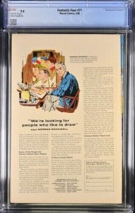 Fantastic Four #71 1968 Marvel Comics CGC 9.4 Jack Kirby White Pages