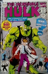 The Incredible Hulk #393 Second printing (Silver Foil Cover) (1992)