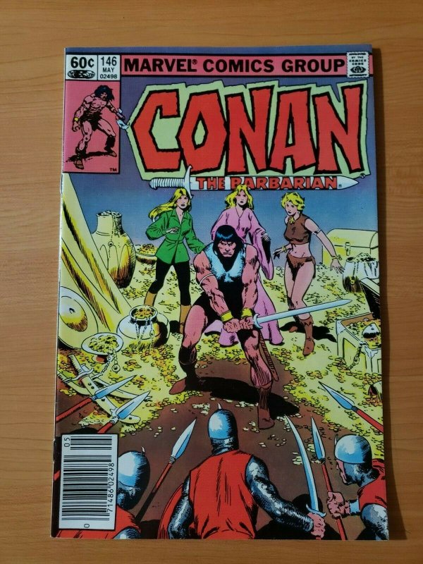 Conan the Barbarian #146 Newsstand Edition ~ NEAR MINT NM ~ 1983 Marvel Comics