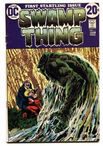 SWAMP THING #1 First issue-Key-DC Comic Book 1972