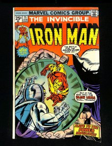 Iron Man #75 Slave to the Power Imperious! Gil Kane Cover!