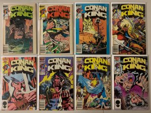 Conan The King comic lot from:#29-55 (last issue) 22 diff avg 6.0FN (1985-89)