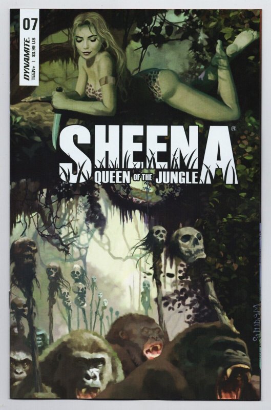 Sheena Queen Of The Jungle #7 Cvr B Suydam Variant (Dynamite, 2022) NM 