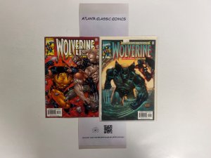 2 Wolverine Marvel Comic Books # 156 157 Hulk Avengers Spiderman Thor 55 SM5