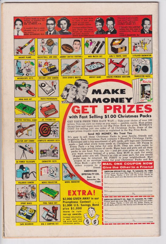 AVENGERS #97 (Mar 1972) Super sharp VG+ 4.5 off white to white! See description