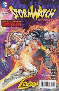 StormWatch (3rd Series) #22 VF ; DC | New 52 Jim Starlin Lobo