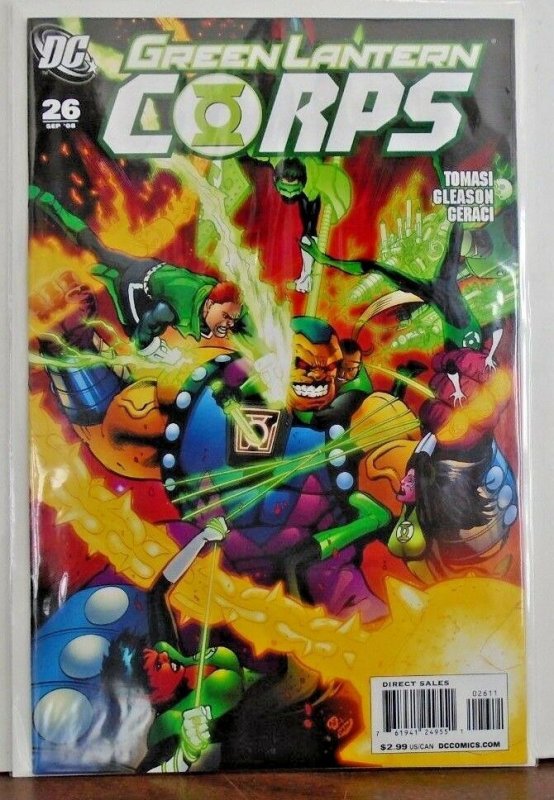 Green Lantern Corps V1 (2006) #26-63 (of 63; 38 books) 
