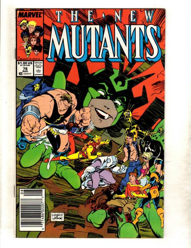 10 New Mutants Marvel Comic Books # 75 76 77 (2) 78 80 81 83 (2) 84 X-Men CJ11