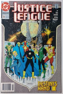 Justice League America #72 (8.5-NS, 1993)