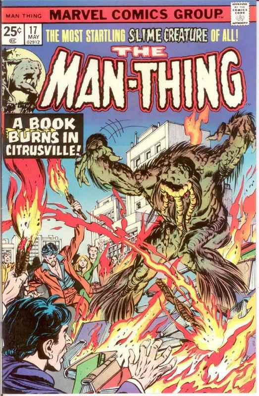 MAN THING (1974) 17 VF-NM May 1975 COMICS BOOK