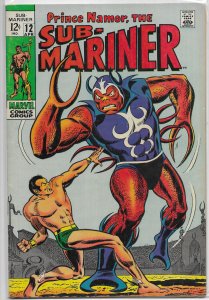 Sub-Mariner   vol. 1   #12 VG
