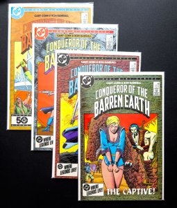 Conqueror of the Barren Earth #1-4(1985) [Lot 4bks] Bondage CVR - NM!