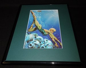 Namorita Marvel Masterpiece ORIGINAL 1992 Framed 11x14 Poster Display