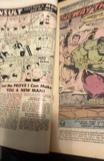 Giant-Size Defenders #1 (1974) Namor, silver surfer, hulk high grade