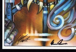 HellWitch vs. Lady Death: Wargasm - Hellish Duality Ed. 11 x 17 Print 2x SIGNED