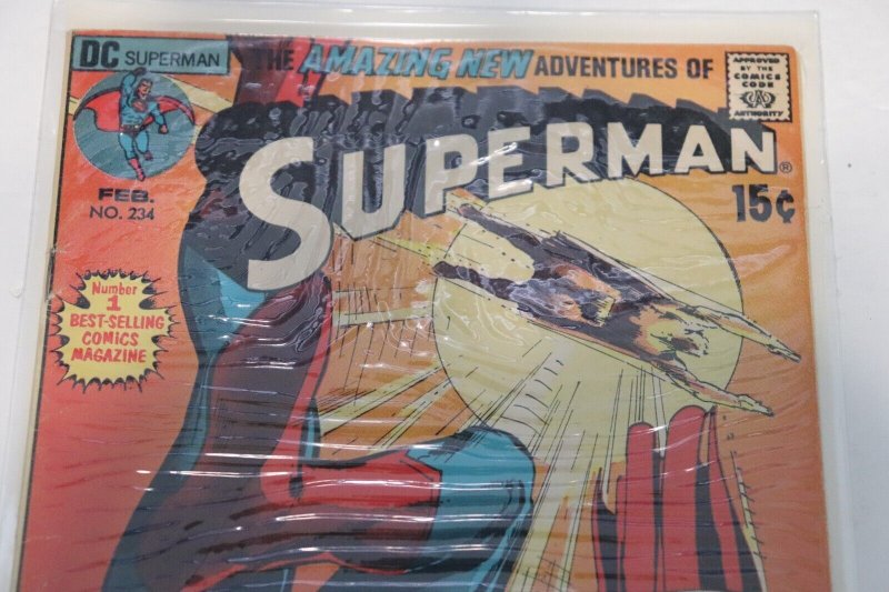 Superman #234 1971 Neal Adams Cover 