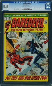 Daredevil #83 (1972) CGC 5.5 FN-